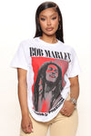 Bob Marley Songs Of Freedom Tee - White