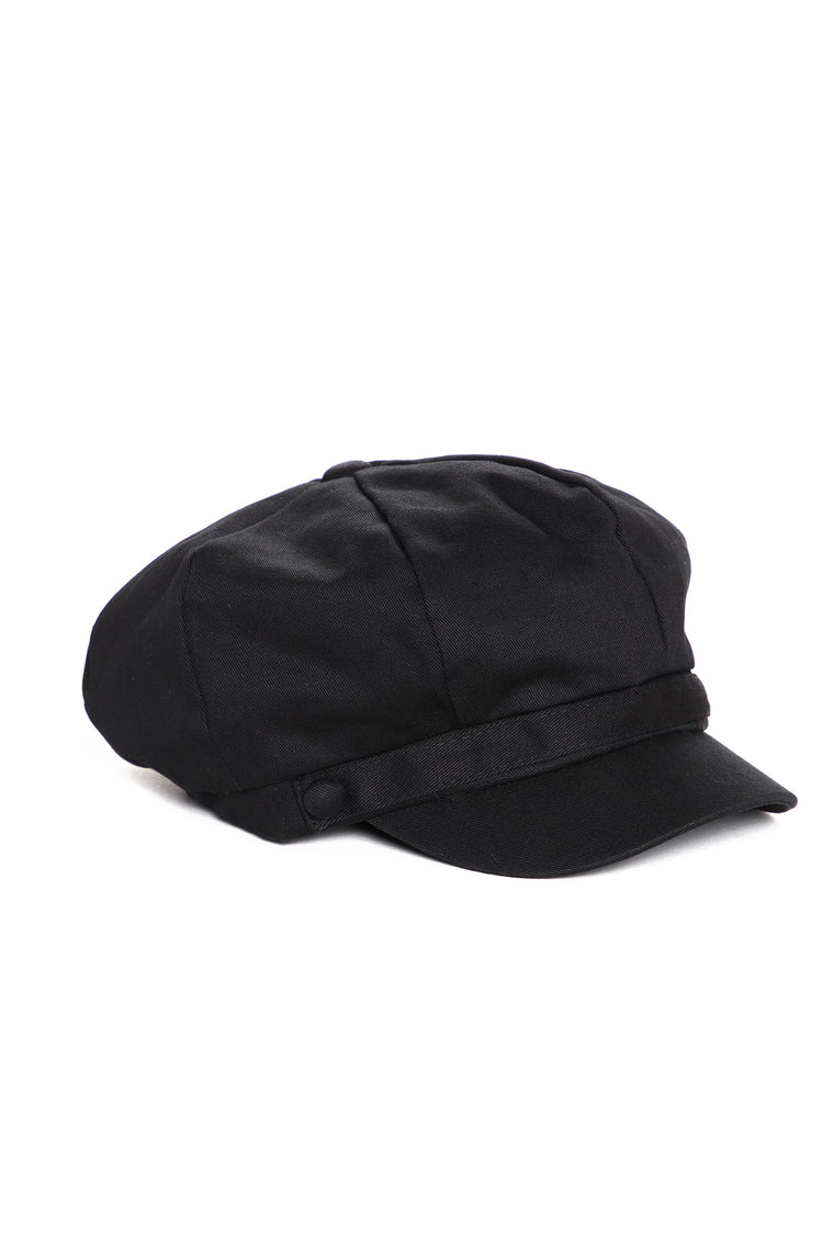 Beep Beep Cabbie Hat - Black, Accessories | Fashion Nova