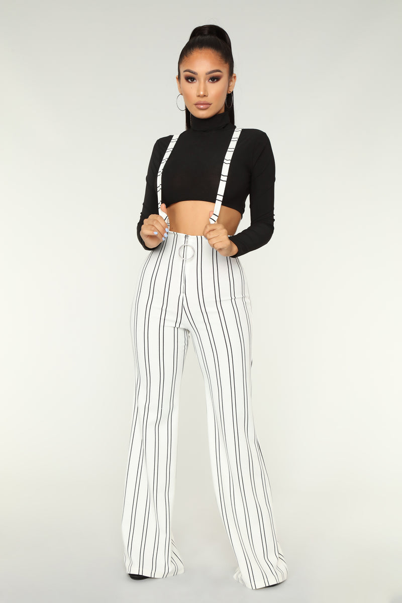 Stripe Me Up Pants - White | Fashion Nova, Pants | Fashion Nova