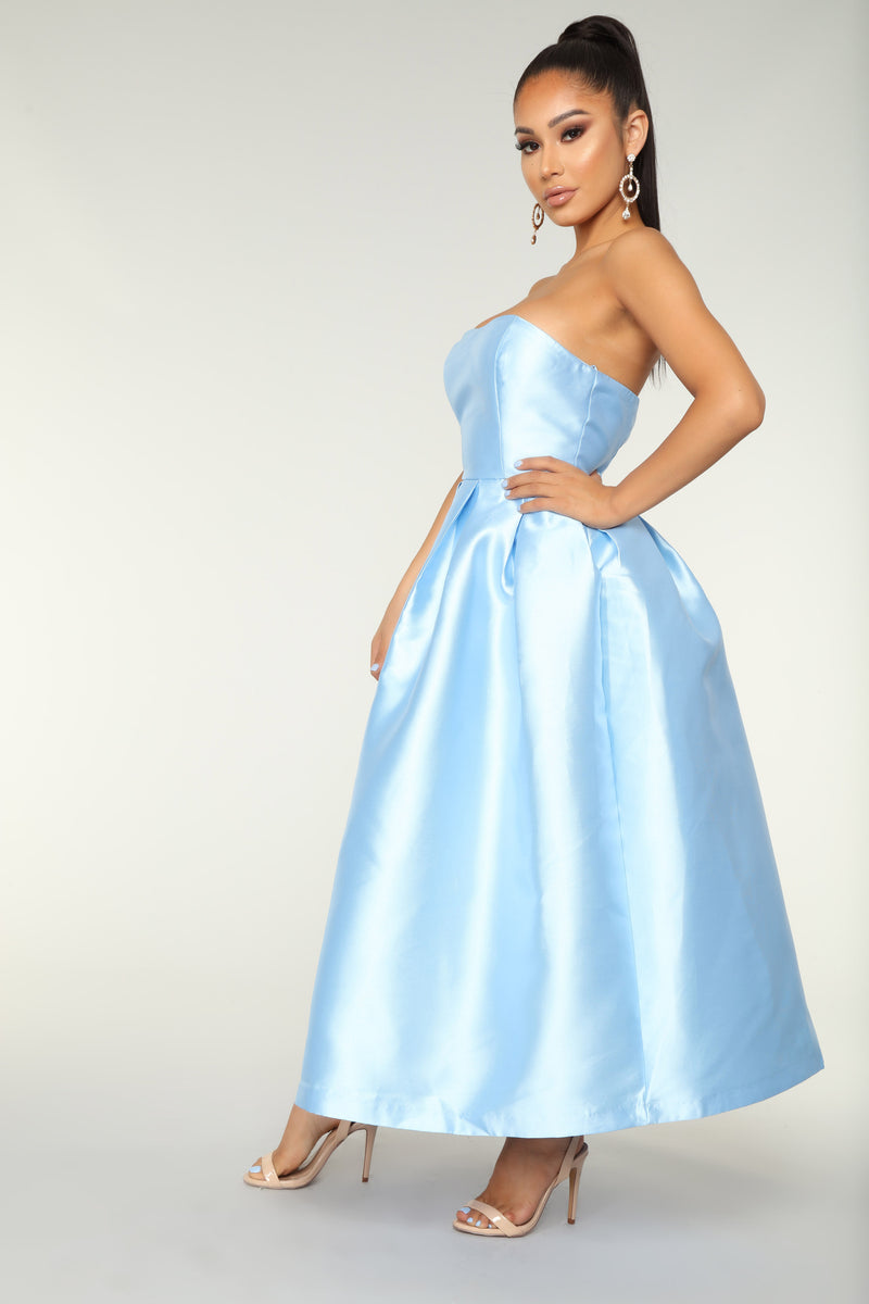 Rise To The Occasion Dress - Light Blue | Fashion Nova, Dresses ...