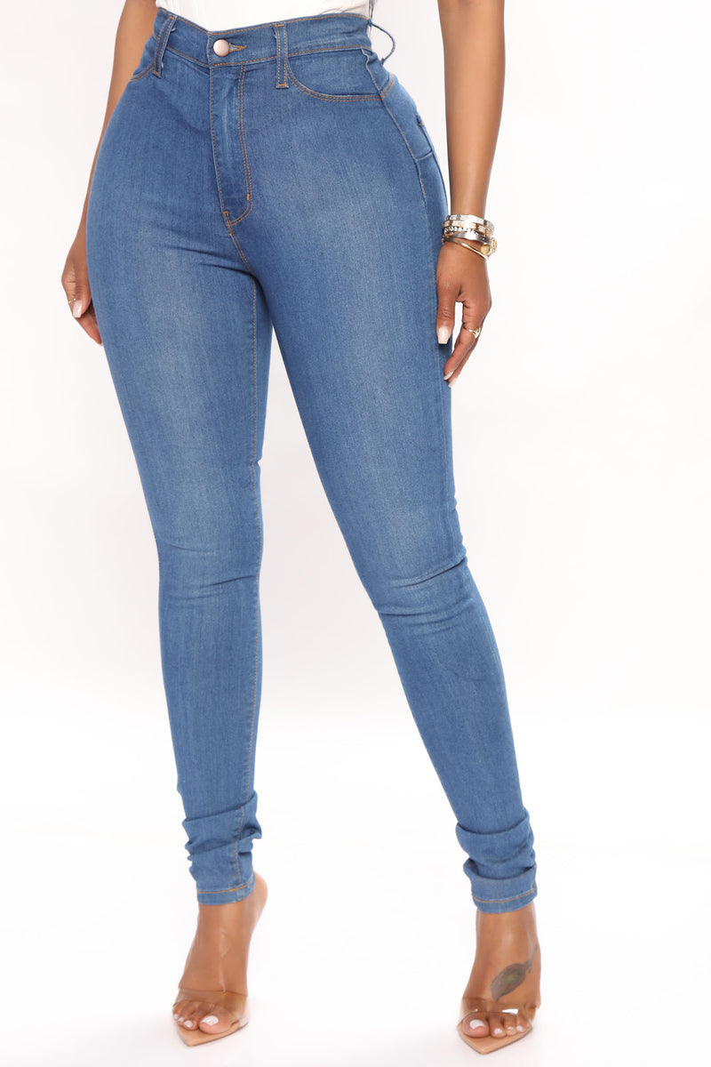 Classic Beauty Skinny Jeans - Medium Blue Wash | Fashion Nova, Jeans ...
