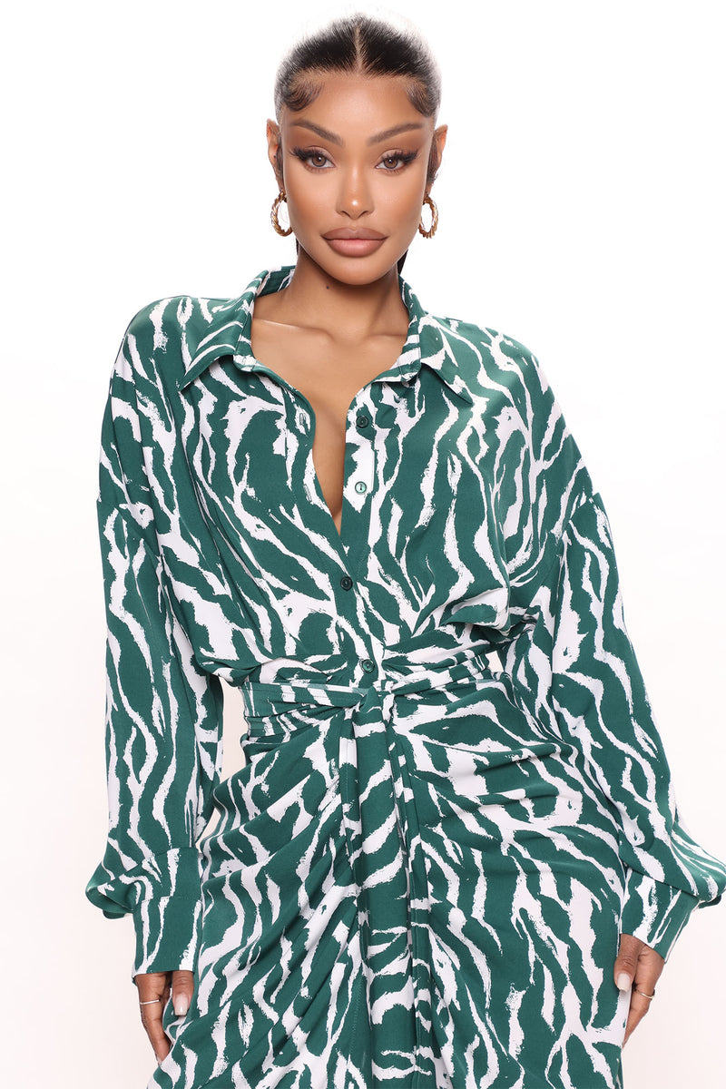 Safari Vibes Maxi Dress - Green/combo | Fashion Nova, Dresses | Fashion ...