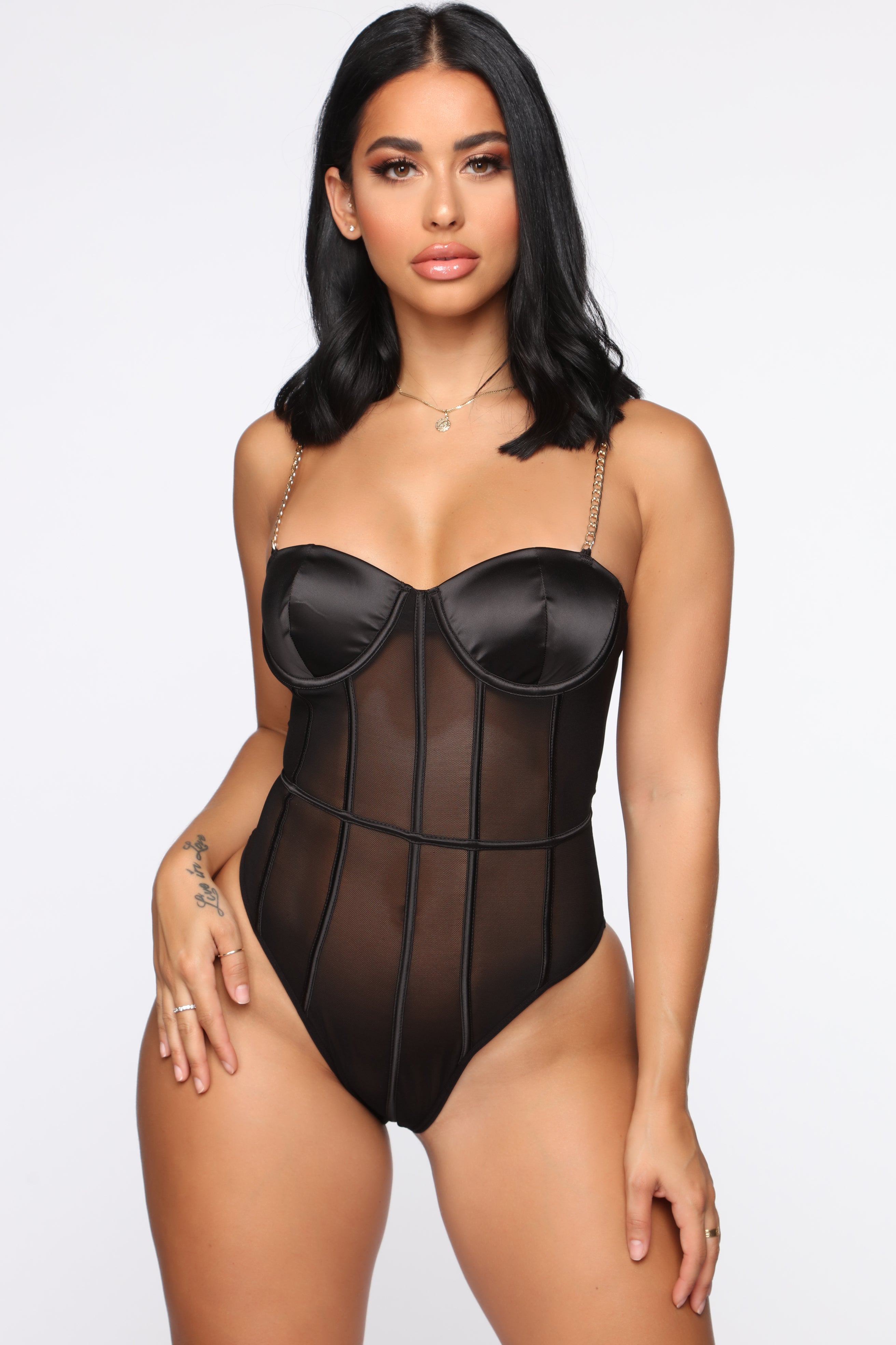 talisa chain bodysuit