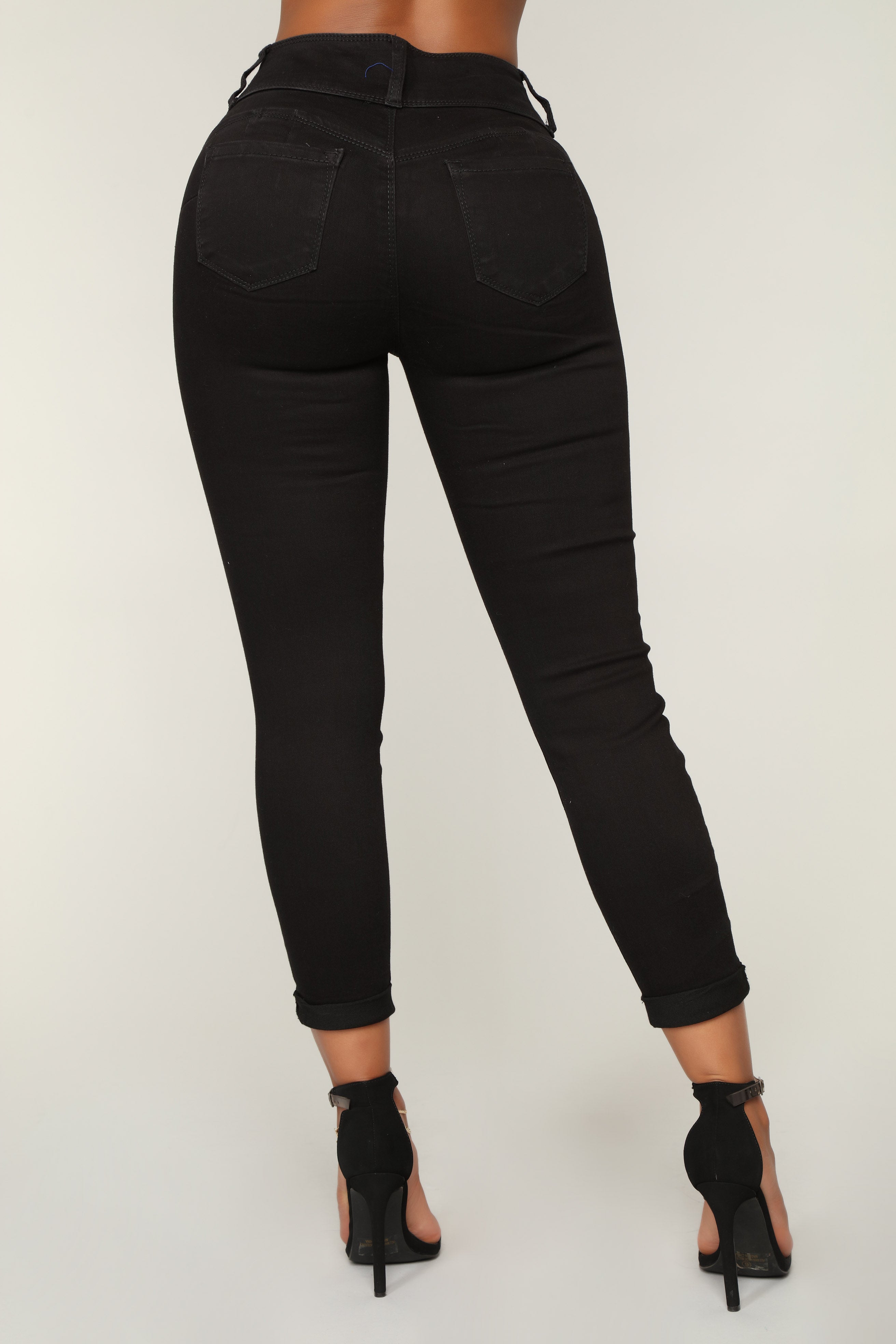 Forever Mine Booty Lifting Jeans - Black