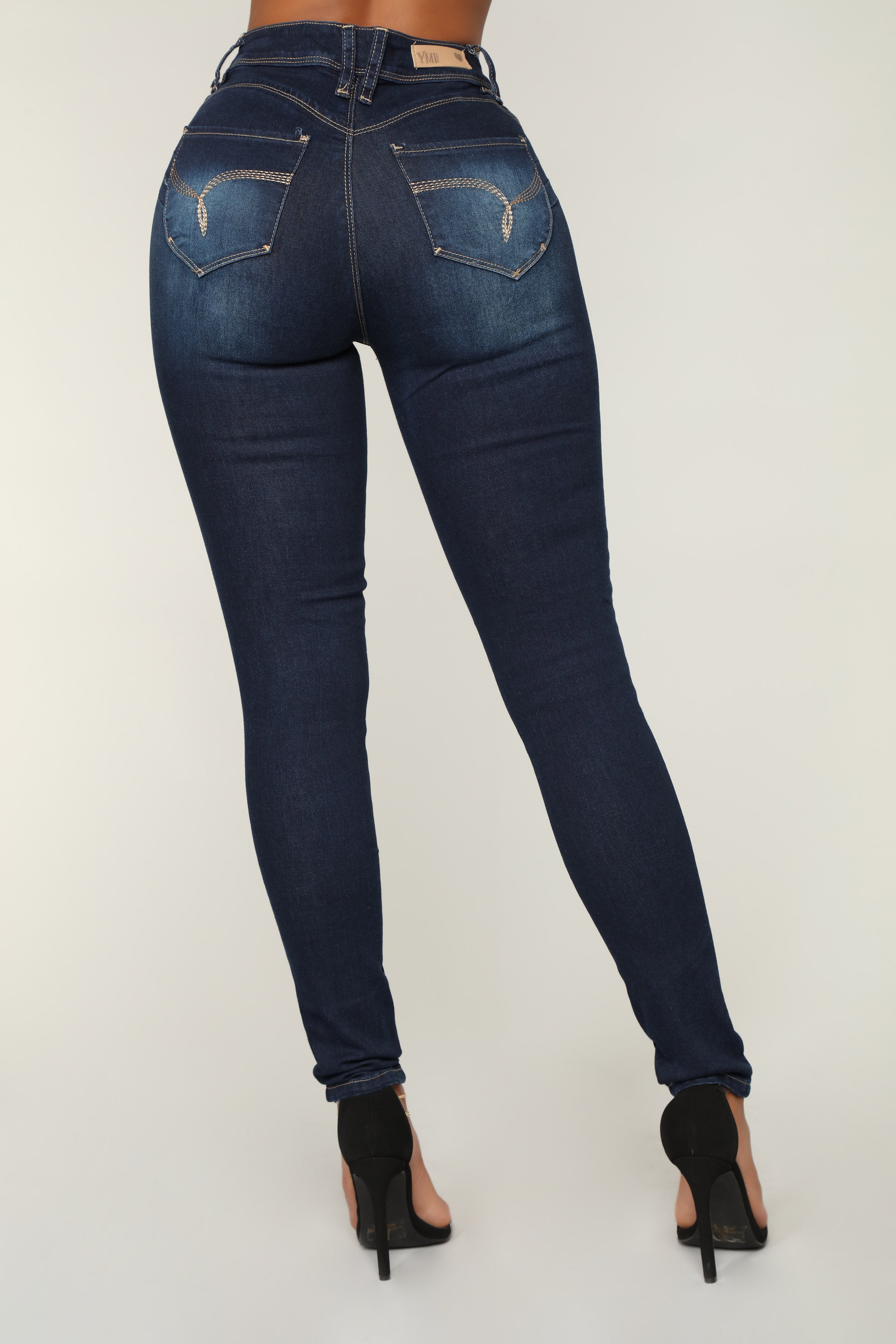 Keepin' It Real High Rise Jeans - Dark Denim – Fashion Nova