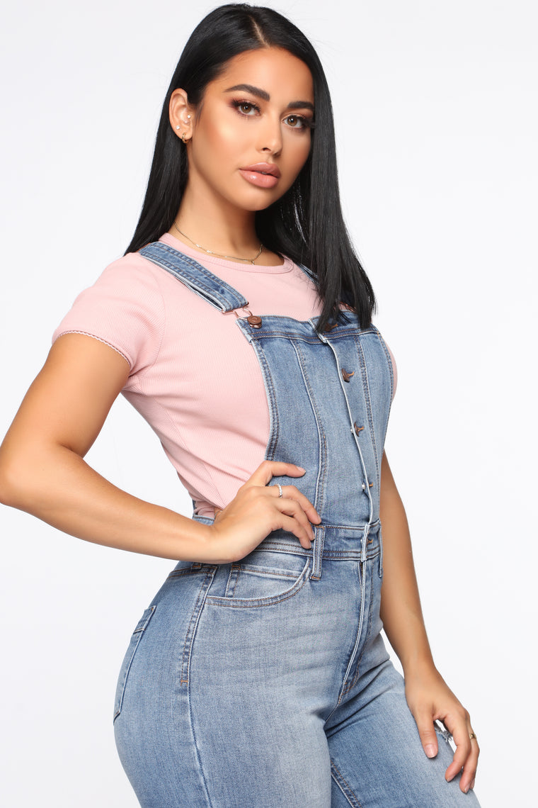 fashion nova jean overalls