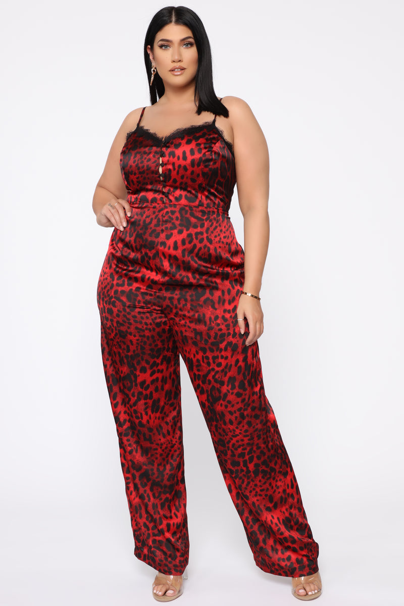 Control My Curves Wide Leg Jumpsuit - Red | Fashion Nova, Jumpsuits ...