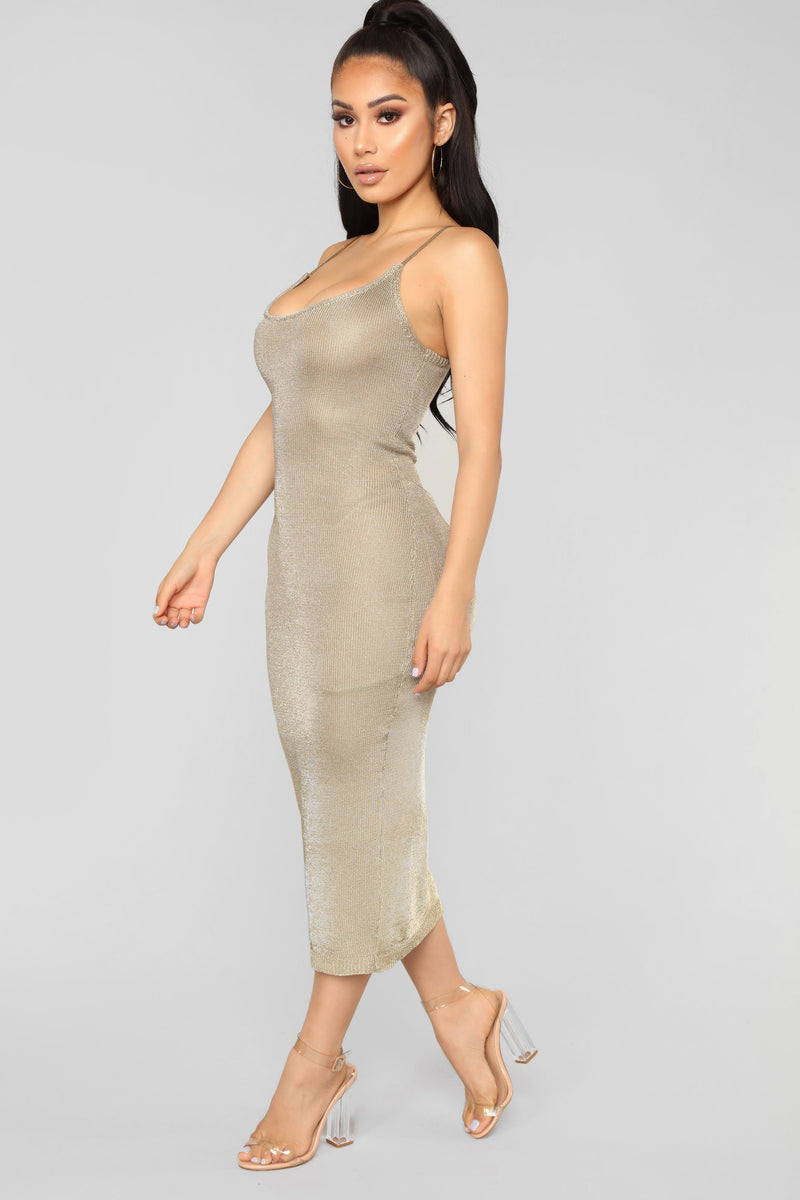 VIP Invite Dress - Gold | Fashion Nova, Dresses | Fashion Nova