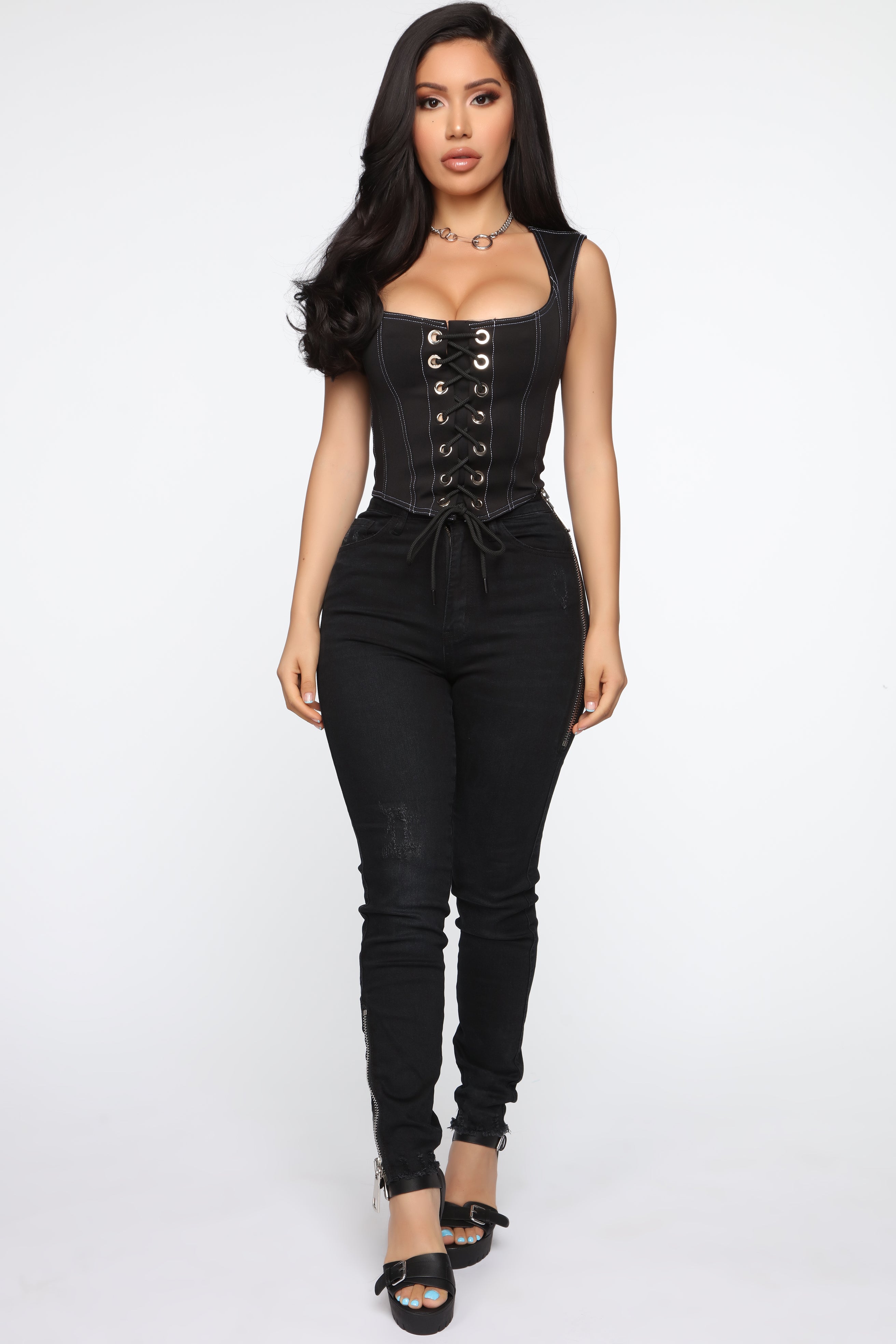 underbust corset skirt fashion nova