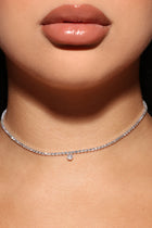 Evening Date Necklace - Silver