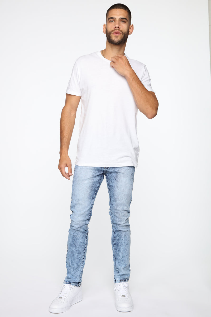 Crewz Skinny Jeans -Light Wash | Fashion Nova, Mens Jeans | Fashion Nova