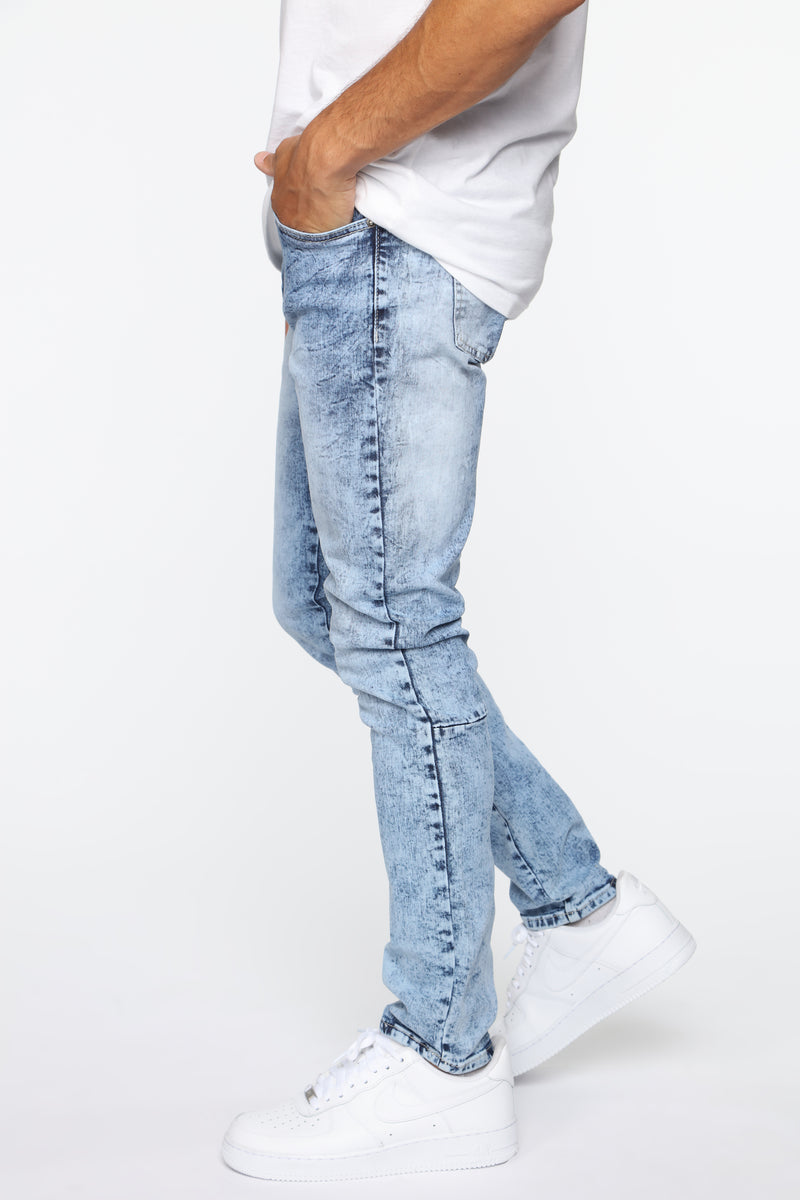 Crewz Skinny Jeans -Light Wash | Fashion Nova, Mens Jeans | Fashion Nova