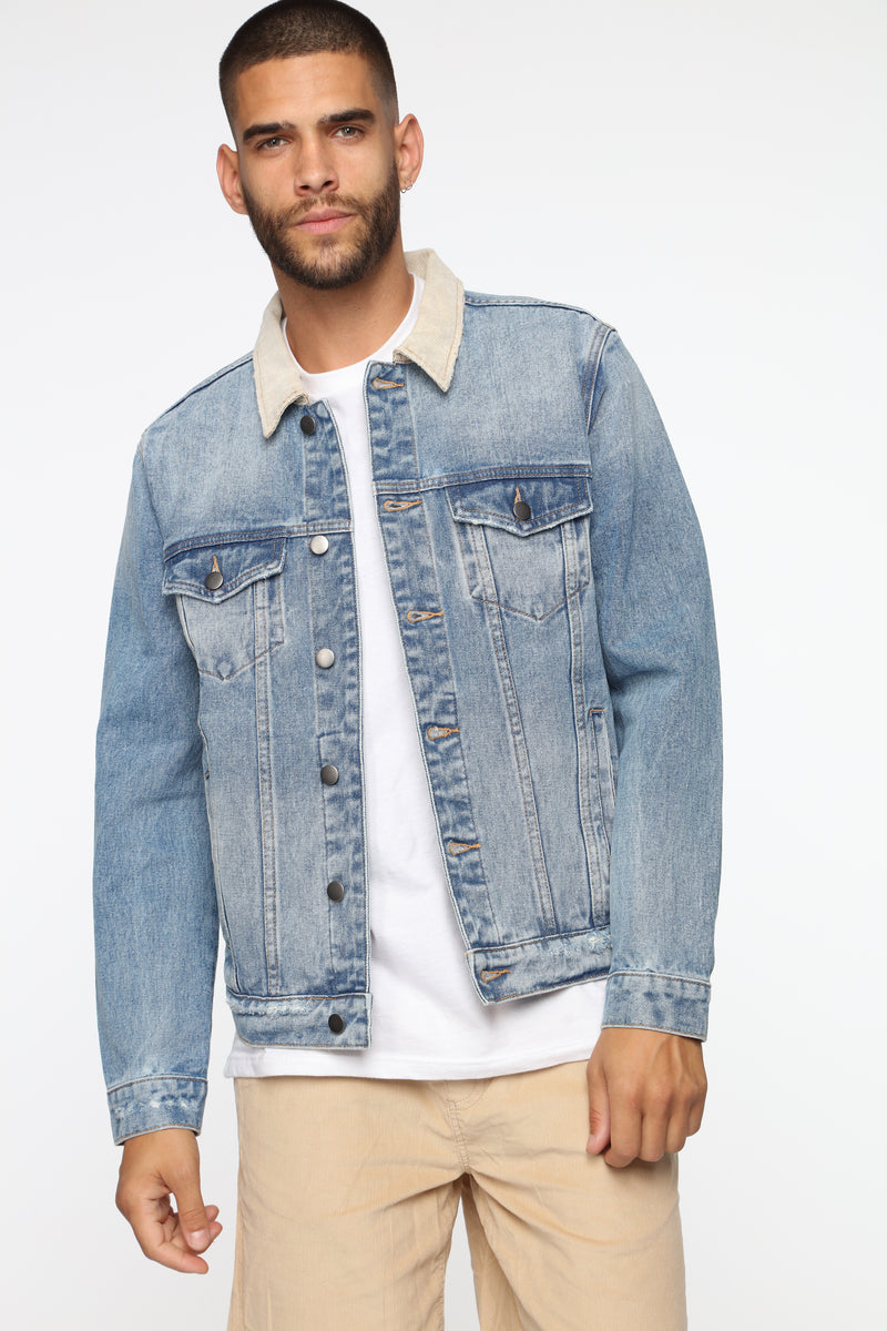 Judd Denim Jacket - MediumWash, Mens Denim Jackets | Fashion Nova