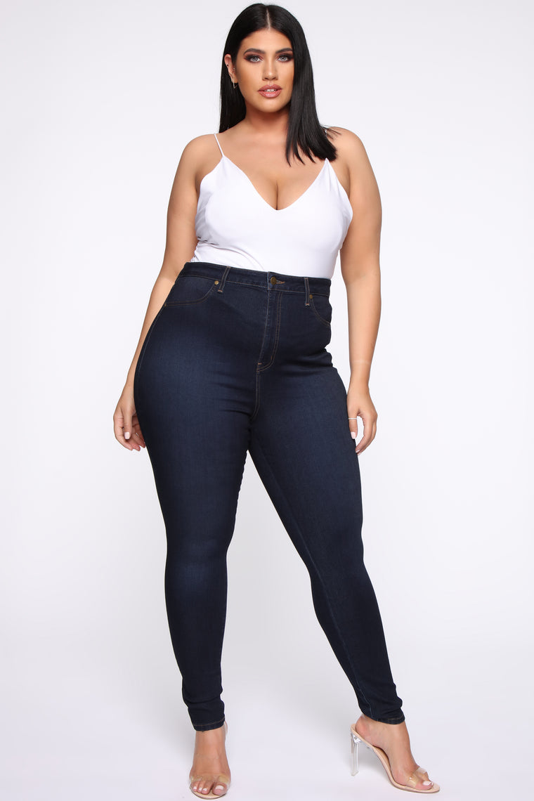 fashion nova curve high waisted jeans