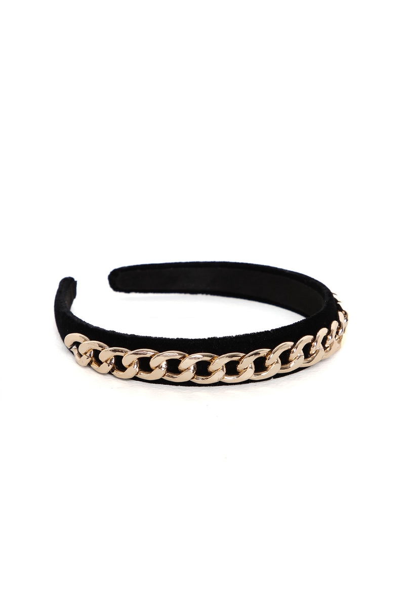 All My Chains Headband - Gold/Black | Fashion Nova, Accessories ...