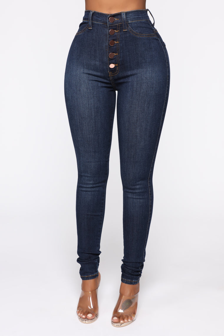 dark blue jeans for ladies