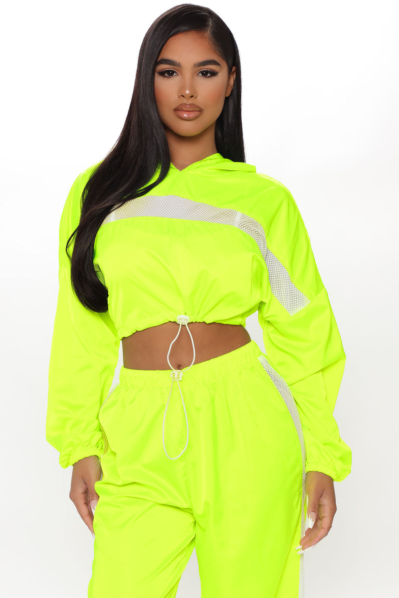 Break Through Windbreaker Jacket - Neon Yellow | Fashion Nova, Jackets ...