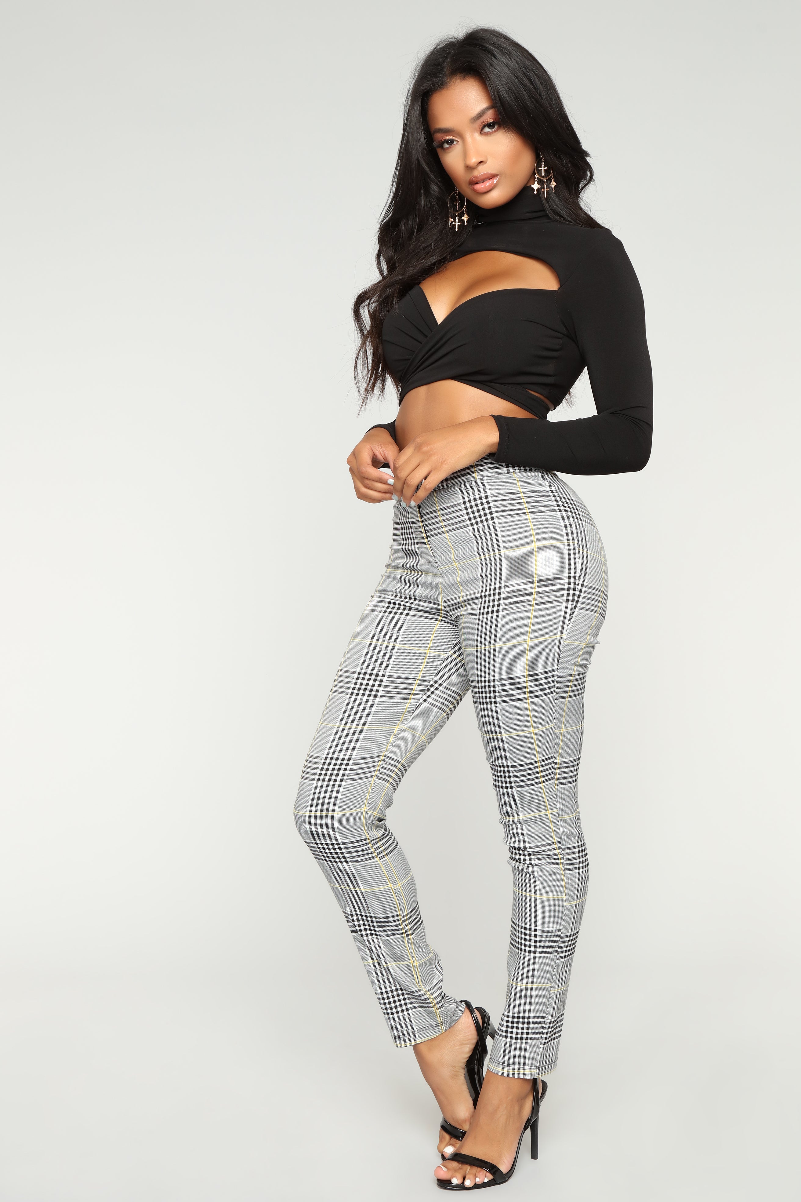 On That Grind Pants - Black/White | Fashion Nova, Pants | Fashion Nova