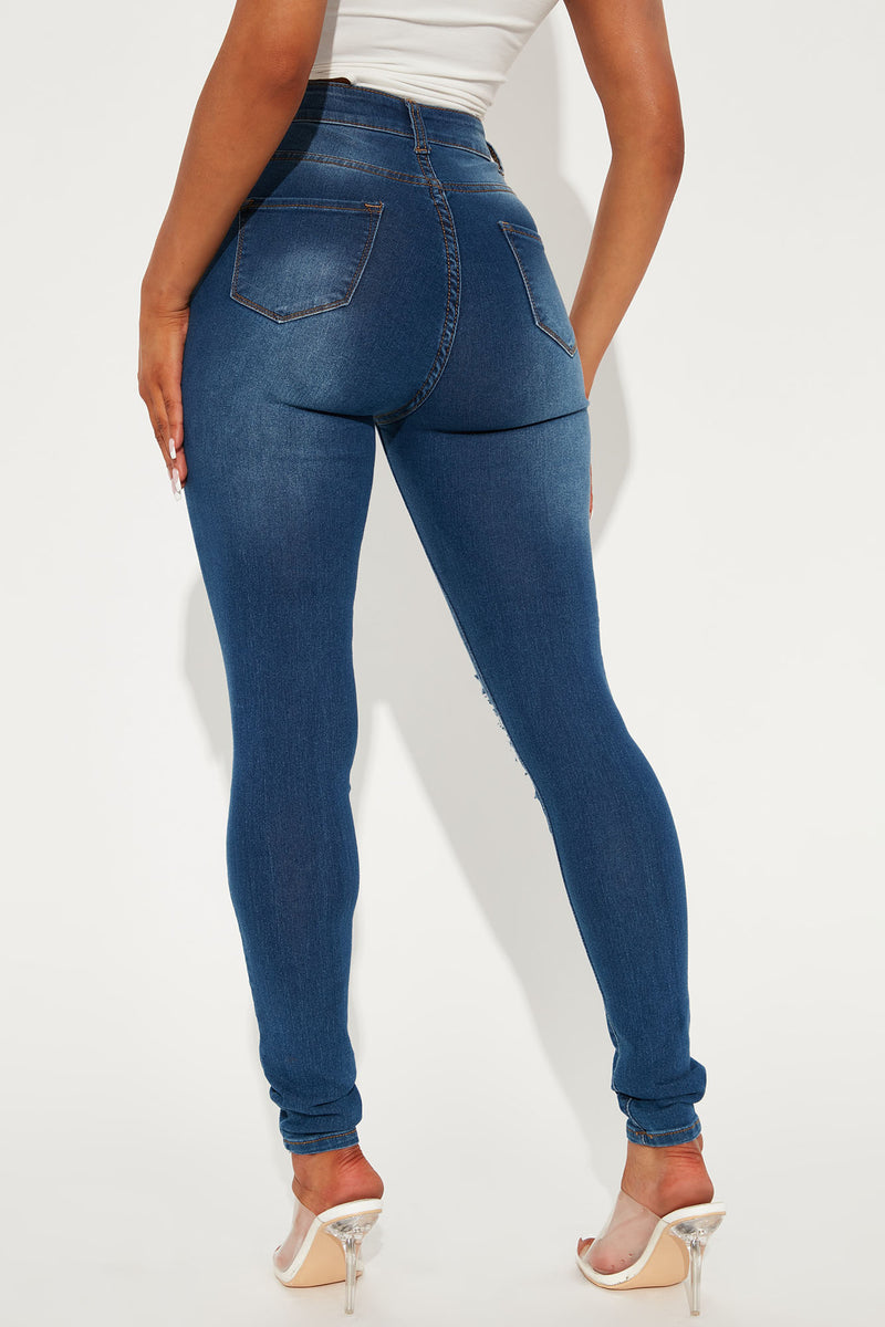 Nanette High Rise Jeans - Medium Blue | Fashion Nova, Jeans | Fashion Nova