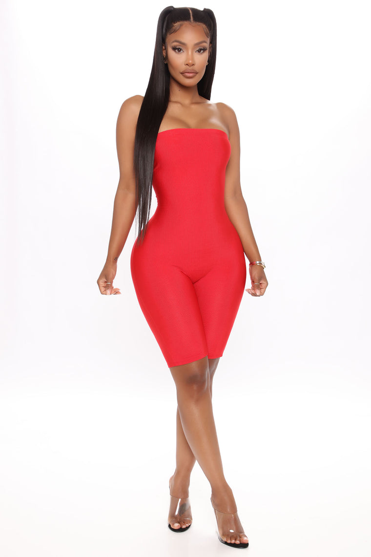 Pretty Girl Reputation Bodycon Romper 