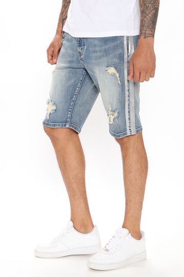 mens denim shorts on sale