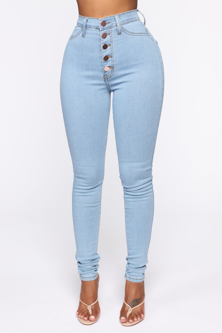 light blue denim jeans for ladies