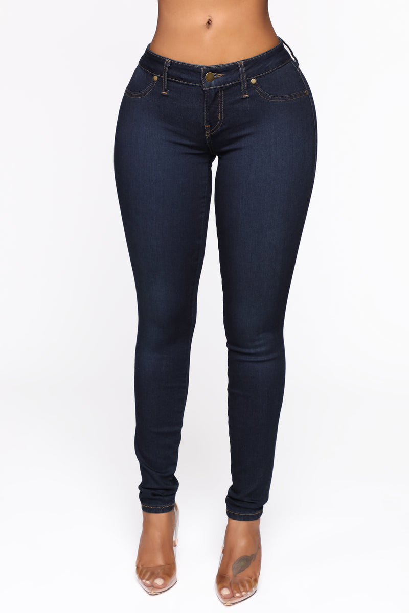 Flex Game Strong Low Rise Skinny Jeans - Dark Wash | Fashion Nova ...