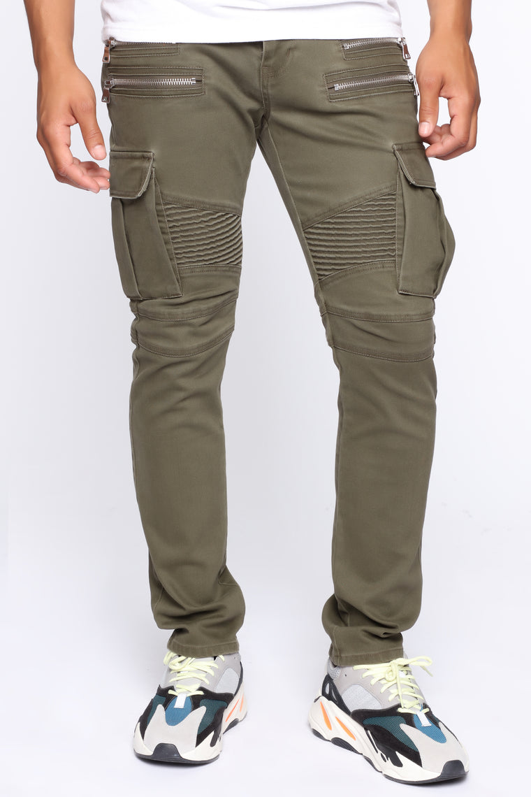 moto cargo pants