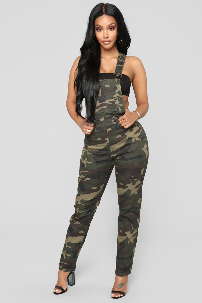 Commander Of The Squad Cargo Overall - Olive | Fashion Nova, Pants ...