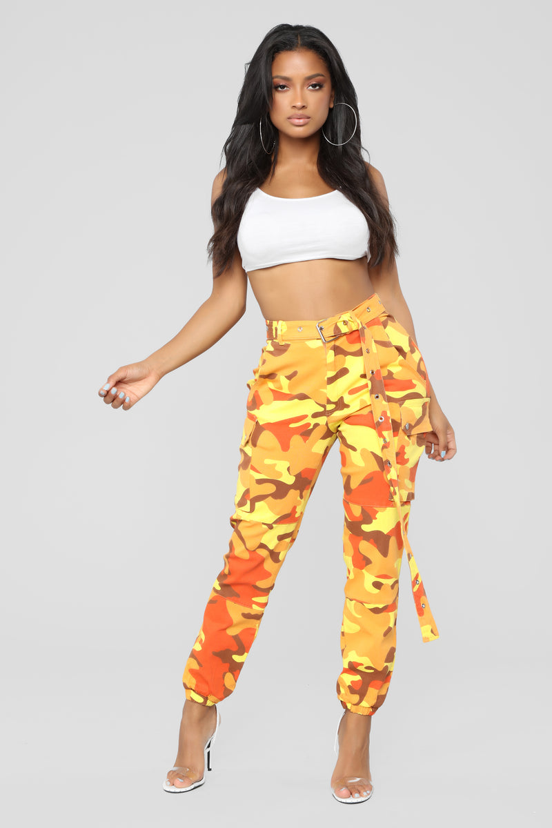 Determined Cargo Pants - Yellow | Fashion Nova, Pants | Fashion Nova