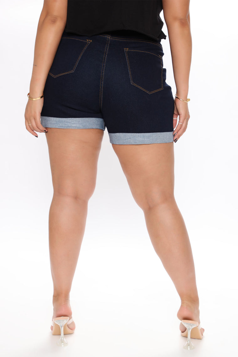 carter denim shorts fashion nova