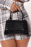 Don't Sass Me Crossbody - Black