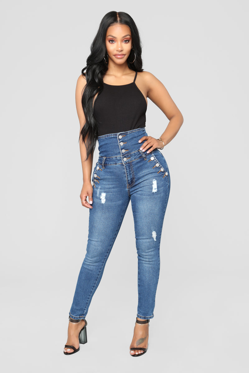 Online high waist jeans damen new york and company