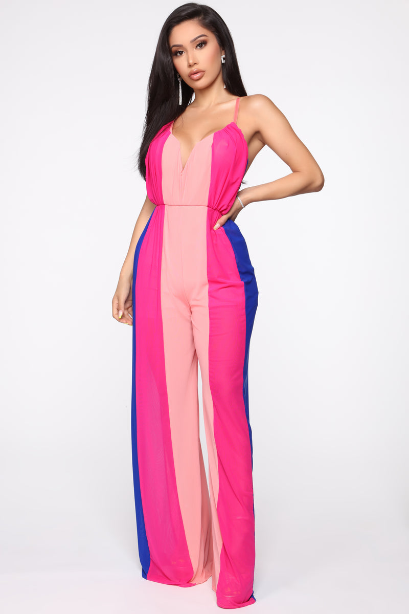 Sienna Striped Jumpsuit - Pink/Combo | Fashion Nova, Jumpsuits ...