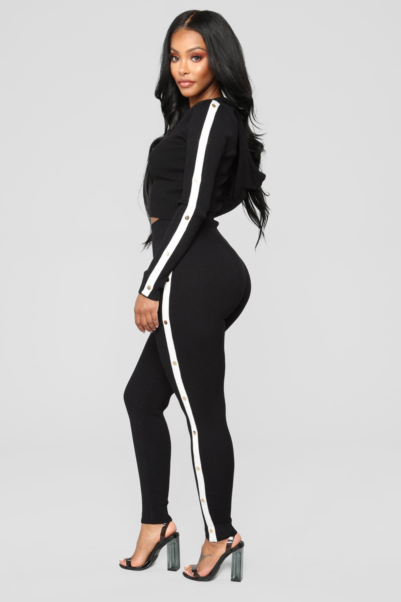Want It All Pant Set - Black | Fashion Nova, Matching Sets | Fashion Nova