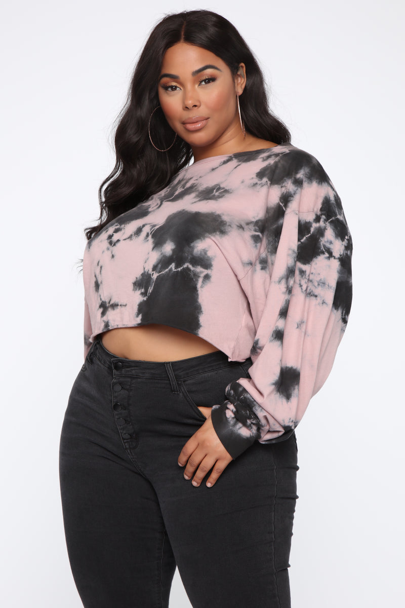 Call It Grunge Washed Tee - Pink/Combo | Fashion Nova, Knit Tops ...