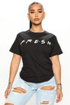 Keepin' It Fresh T-Shirt - Black