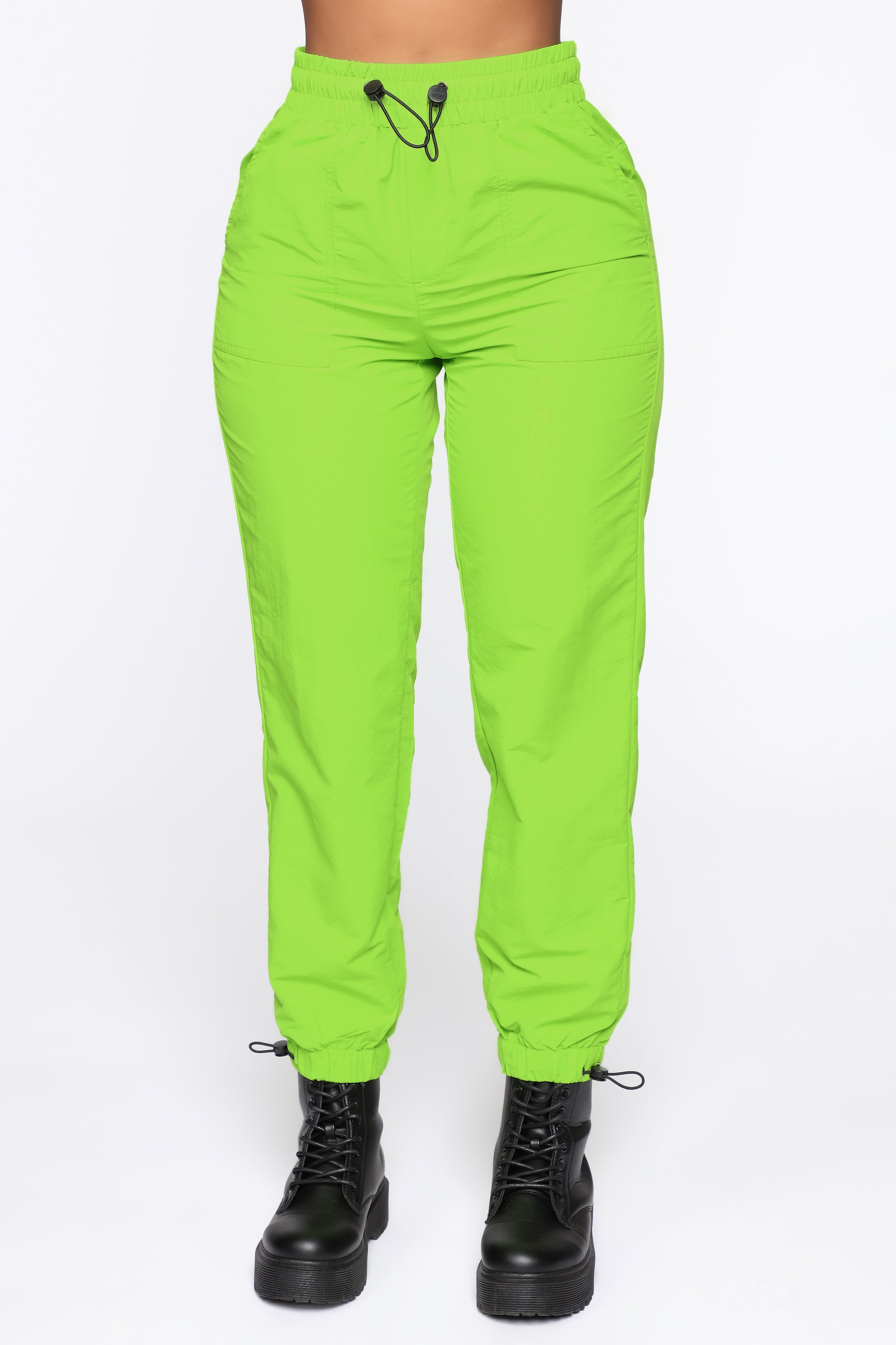 On The Go Drawstring Joggers - Neon Green | Fashion Nova, Pants Fashion Nova