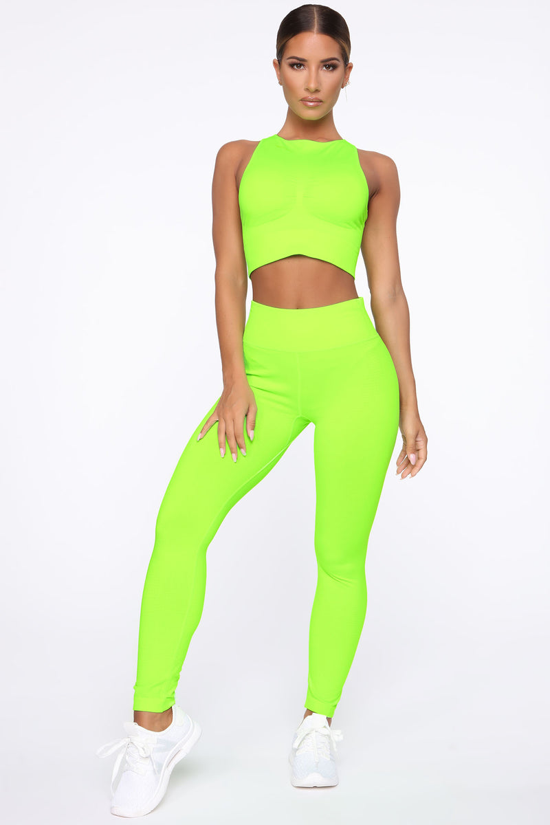 Hype Sports Top In Infinity Seamless - Lime | Fashion Nova, Knit Tops ...