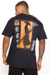 The Samurai Short Sleeve Tee - Black