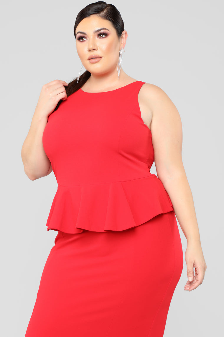 Shiloh Party Dress - Red – Fashion Nova