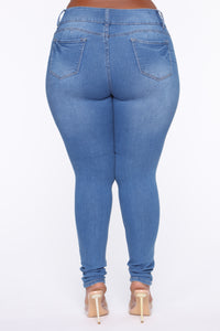 Bubble Butt Jeans - Medium