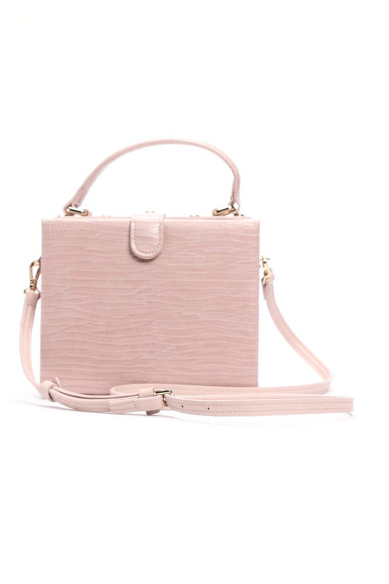 Spar Up Boxy Crossbody Bag - Blush - Handbags - Fashion Nova