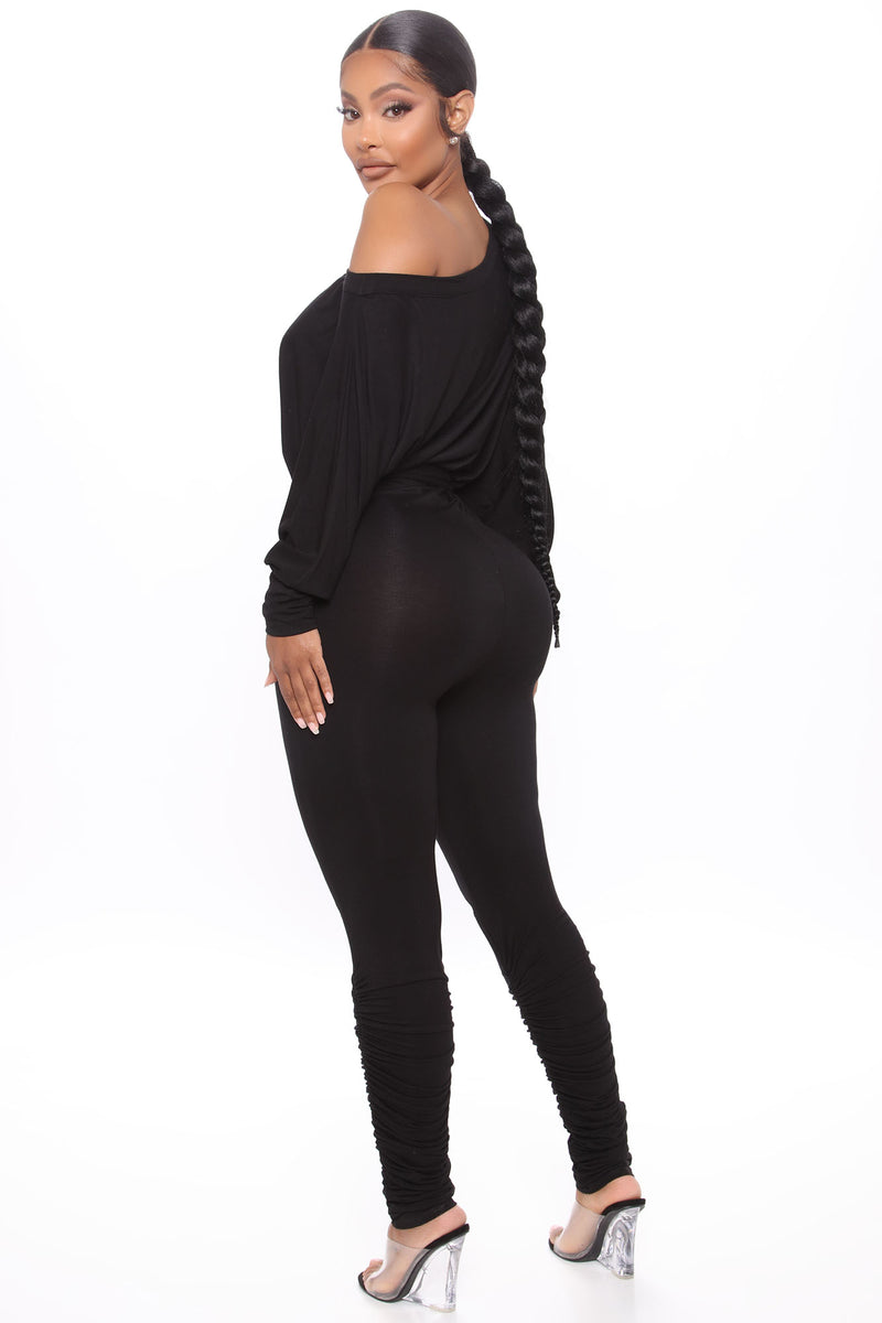 Pro Lounger Distressed Jumpsuit - Black | Fashion Nova, Jumpsuits ...