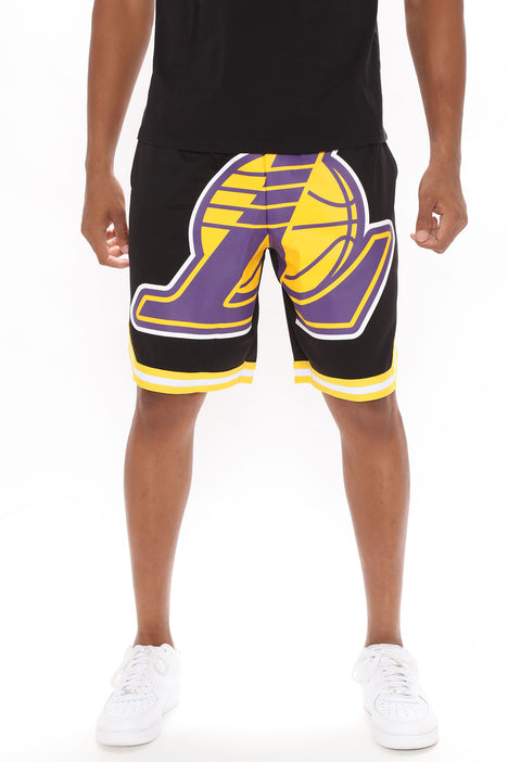 Los Angeles Lakers Mesh Shorts Black | Fashion Nova, Shorts | Fashion Nova