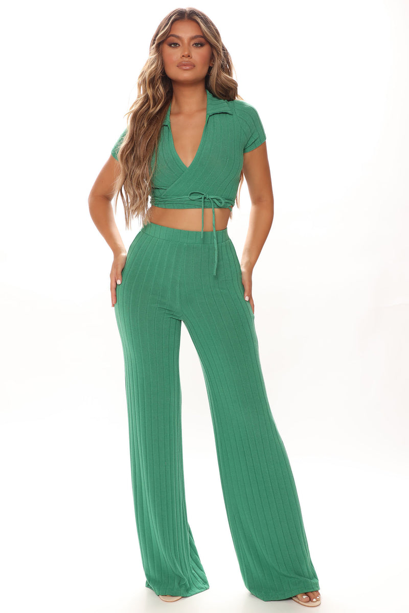 Alexandra Pant Set - Green | Fashion Nova, Matching Sets | Fashion Nova
