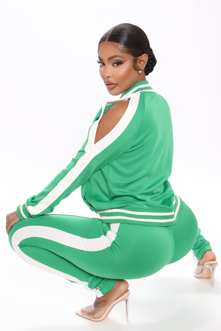 kelly green tracksuit