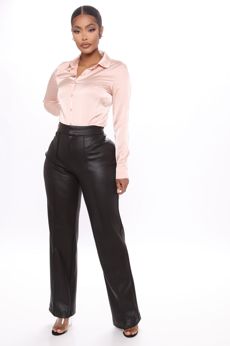 leather pants fashion nova