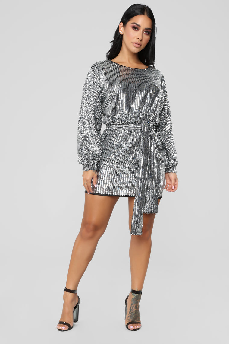 fashion nova sequin dress plus size