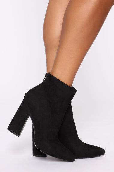My Only Option Booties - Black